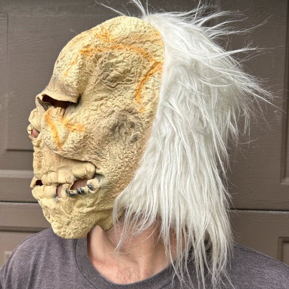 Vintage Adult Halloween Rubber Mask - Picture 2 of 2